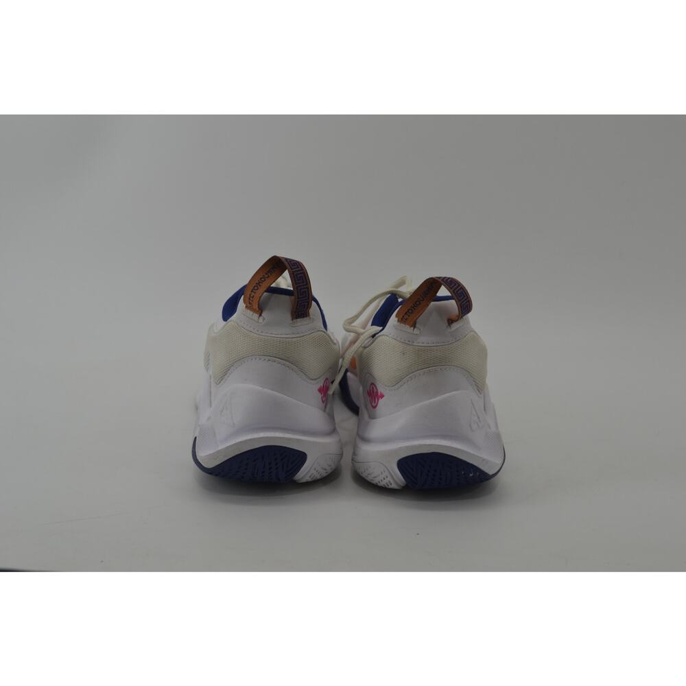 Nike Giannis Immortality 2 White Metallic Silver Mens Size 9 - Picture 9 of 15